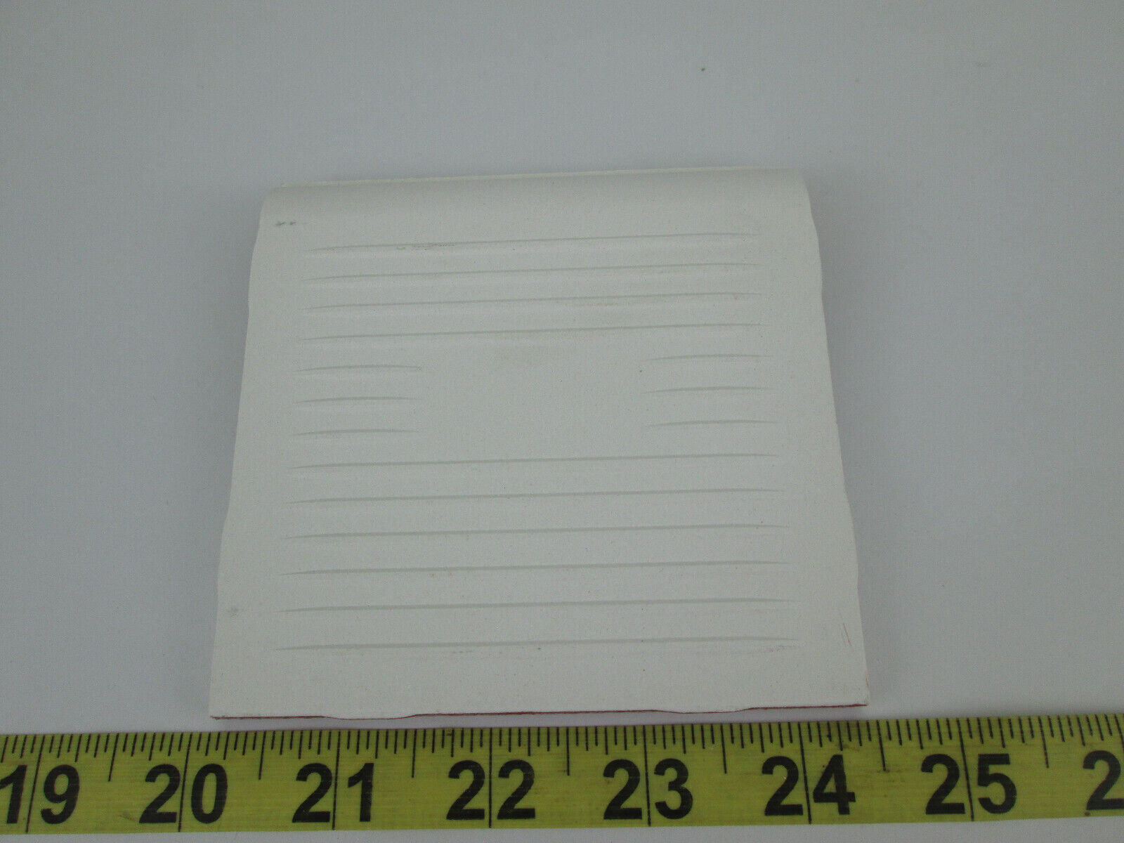 Lot of 2 New Old Stock Daltile Ceramic Tile Chianti (wine red) 4-1/4″ Cove Base