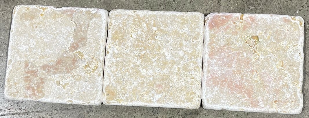 Tile Giallo Reale Natural Stone About 4×4 SAMPLE PIECE TS-92