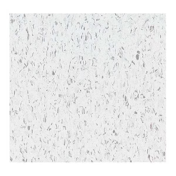 Armstrong Vinyl Composition Tile,45sq ft,Cool Whte, PK45 51899031 Armstrong