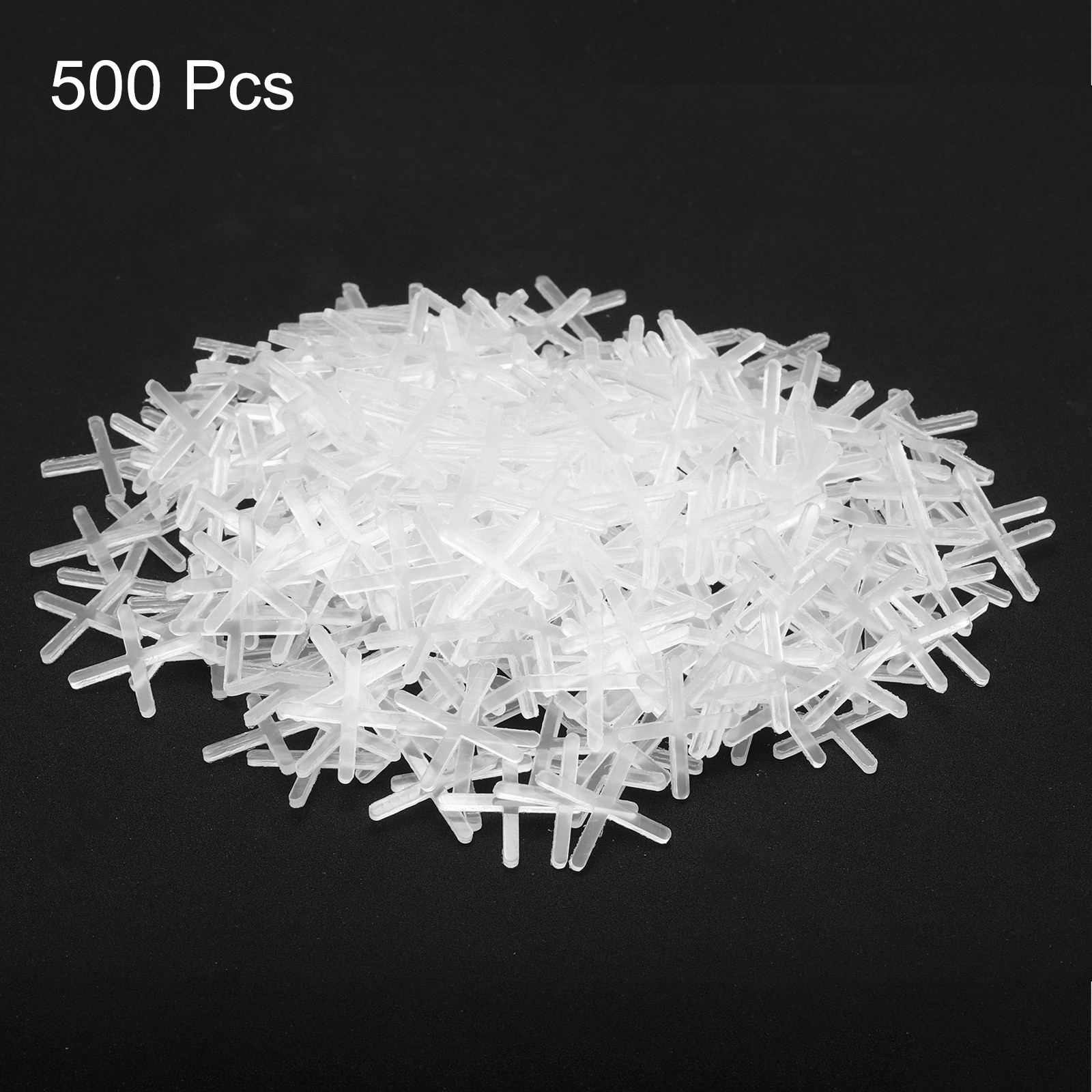 500pcs Tile Spacers 2mm Hard Plastic Cross Tiles Leveler Spacer for Ceramic