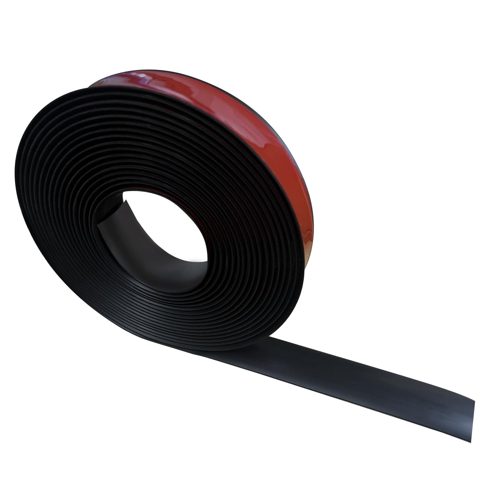 Floor Transition Strip Self Adhesive 2″×20′ Black Vinyl 2in, 20FT,
