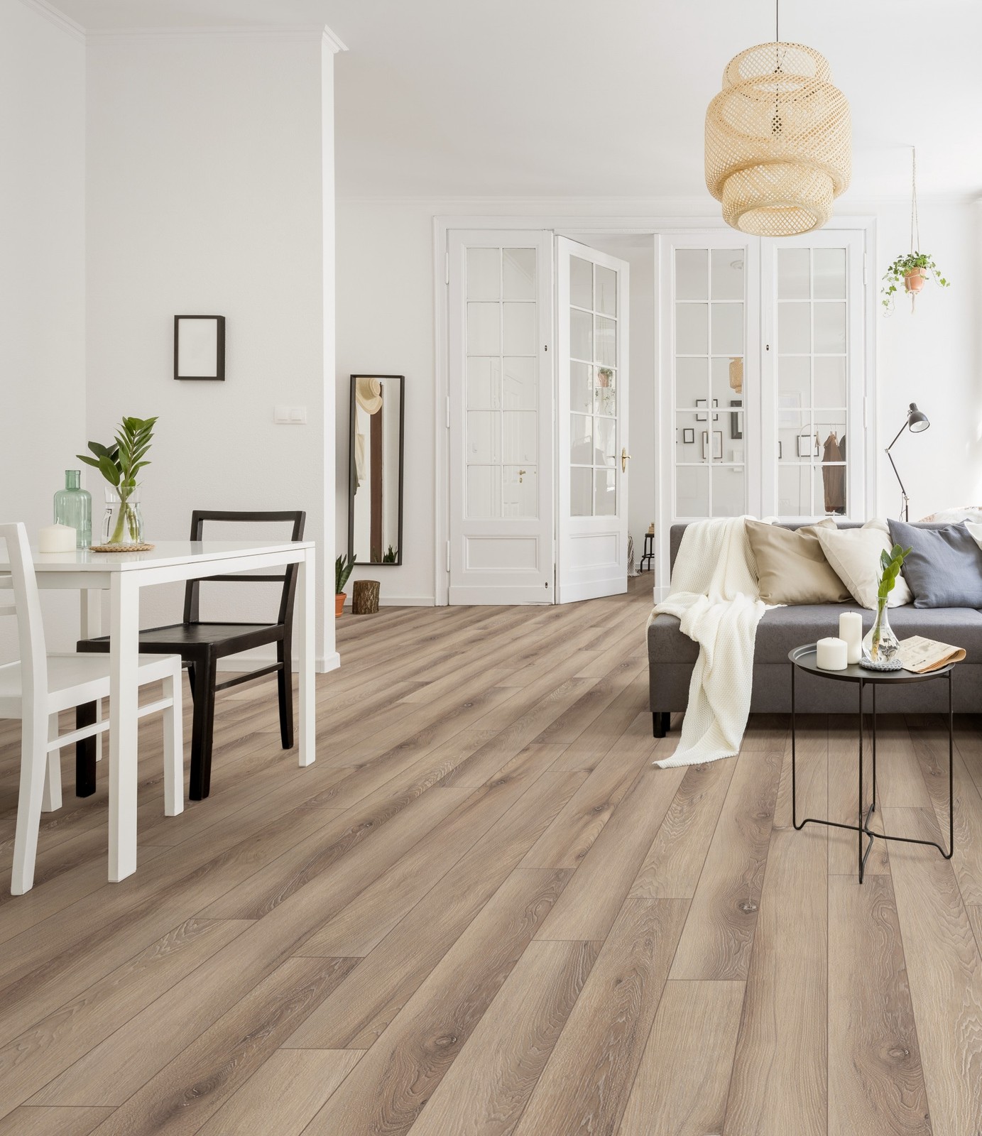SMARTCORE Hanover Hickory Waterproof Vinyl Plank Flooring 5″ x 48″ 18.35 sq ft