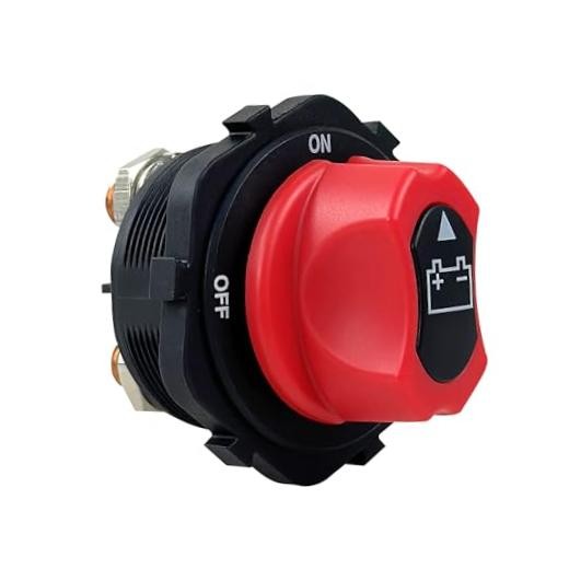 Battery Disconnect Switch 12V-32V Battery Master Cut Shut Off Isolator Switch