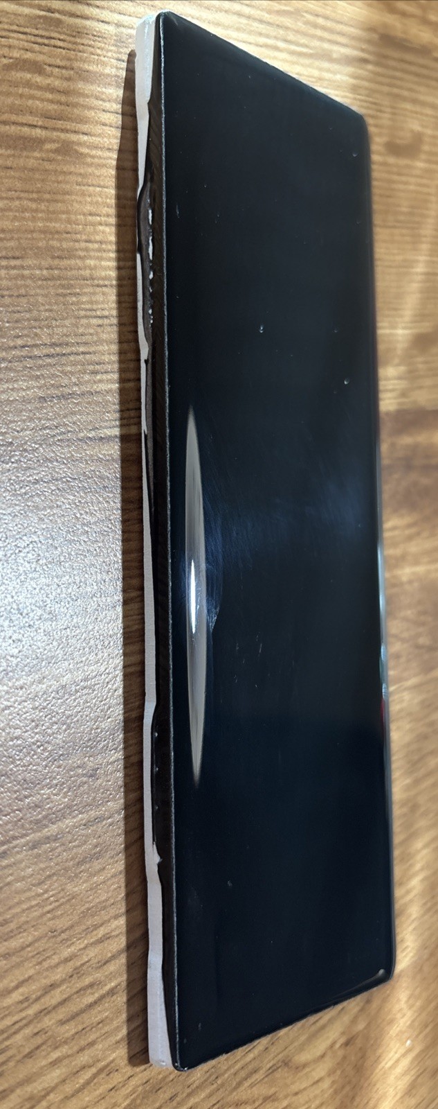 Gloss Black 2×6 in Ceramic Tile Bullnose Trim Edge 2 x 6 inch