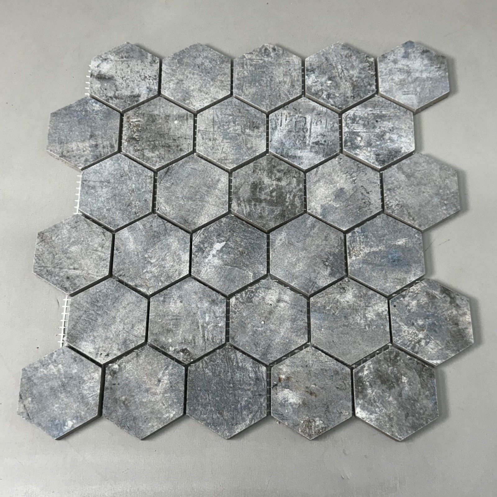 LA FABBRICA ESAG (6 SHEETS) Ocean Blue 5cmX5cm Hexagon Tile 28X29 Sheets 156336