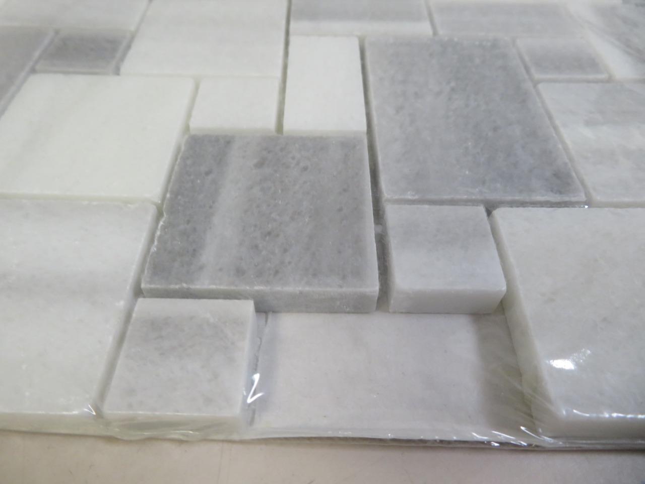 MSI Bergamo 12 in. x 12 in. x 10mm Polished Marble Look Floor and Wall Tile