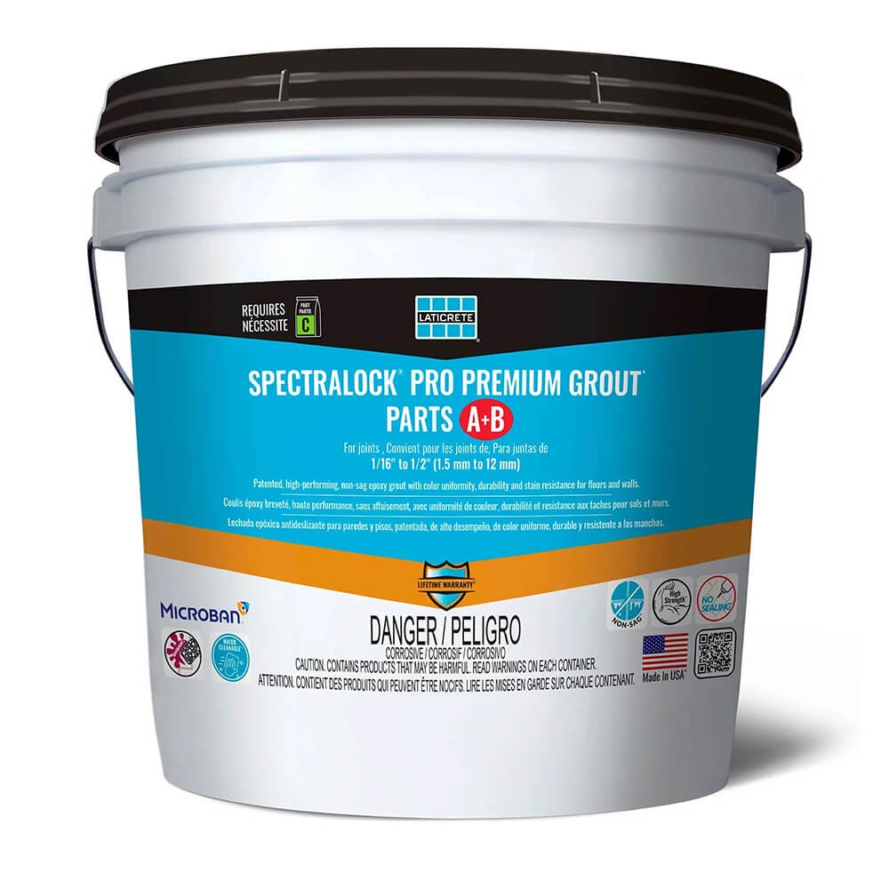 Laticrete SpectraLOCK PRO Premium Epoxy Grout – Part A+B Liquids – Mini Unit