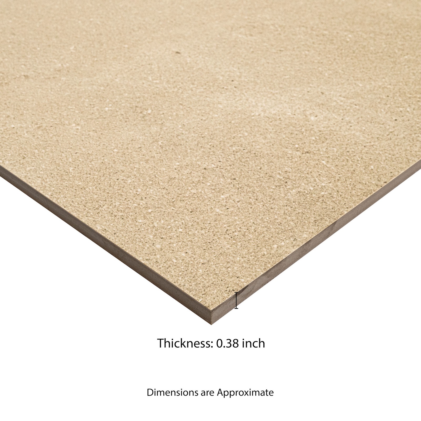 Ackland AKNPTNOR24X48-CA Norrin Cinder 24 in. x 48 in. Quartzite – Off White