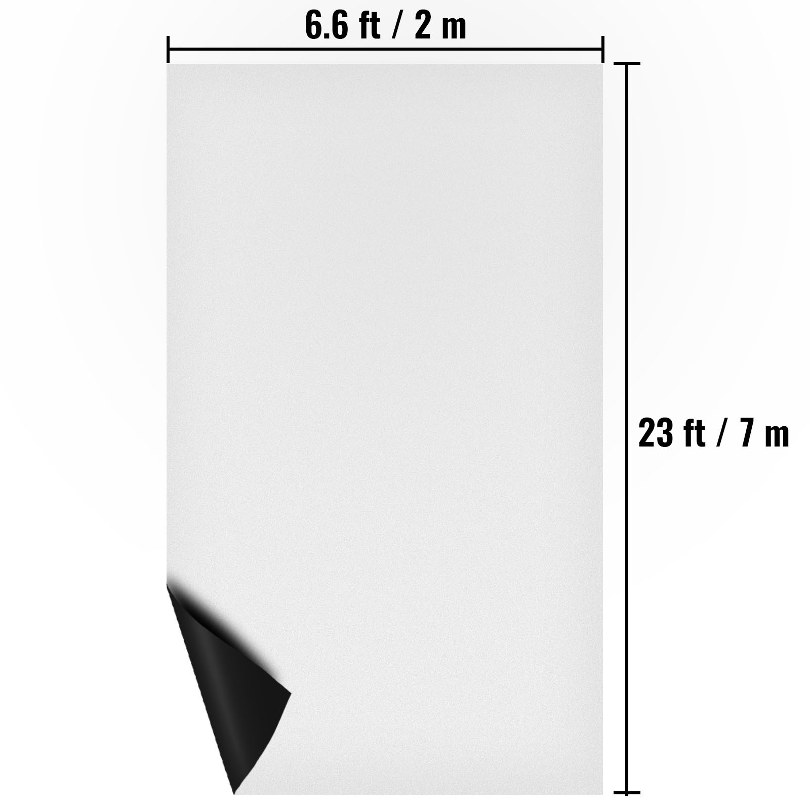 VEVOR Dance Kit Floor Dance Floor Roll 6.6×23 ft Non-Slide PVC Vinyl for Ballet
