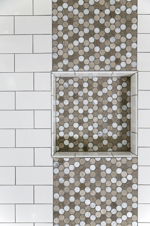 Ready to Tile Niches by Duk Liner – Recess Waterproof Shelf Shampoo Soap Shower