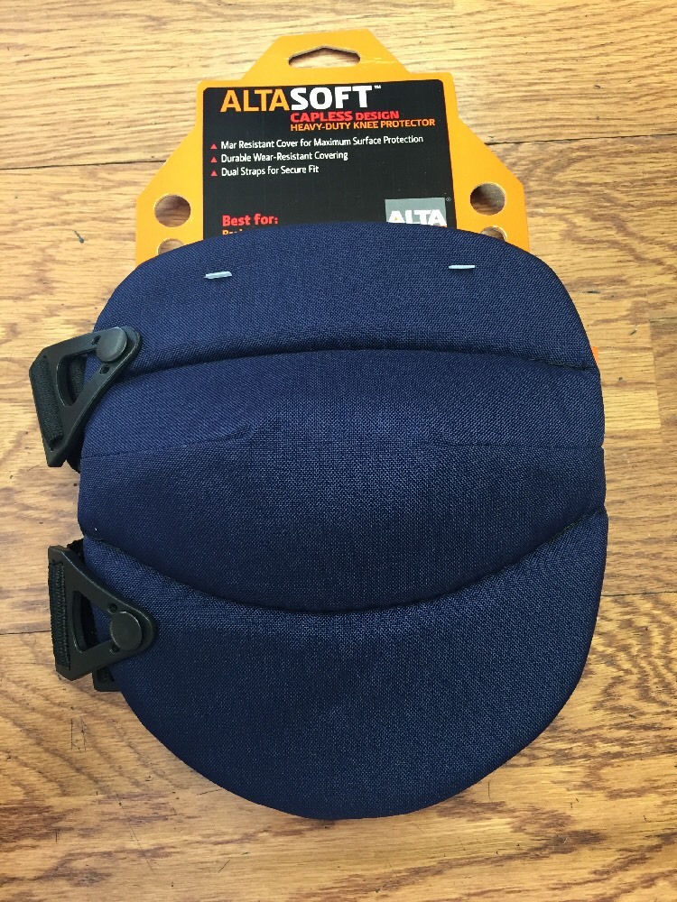 Alta 50703 Soft Capless Flooring Kneepads, 1 Pair