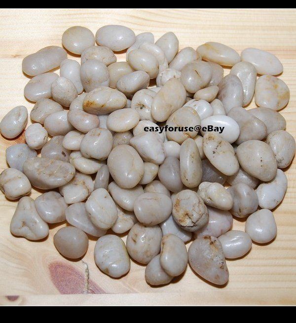 Decorative Natural River Light Color Pebble Garden & Landscaping Stone Aquarium