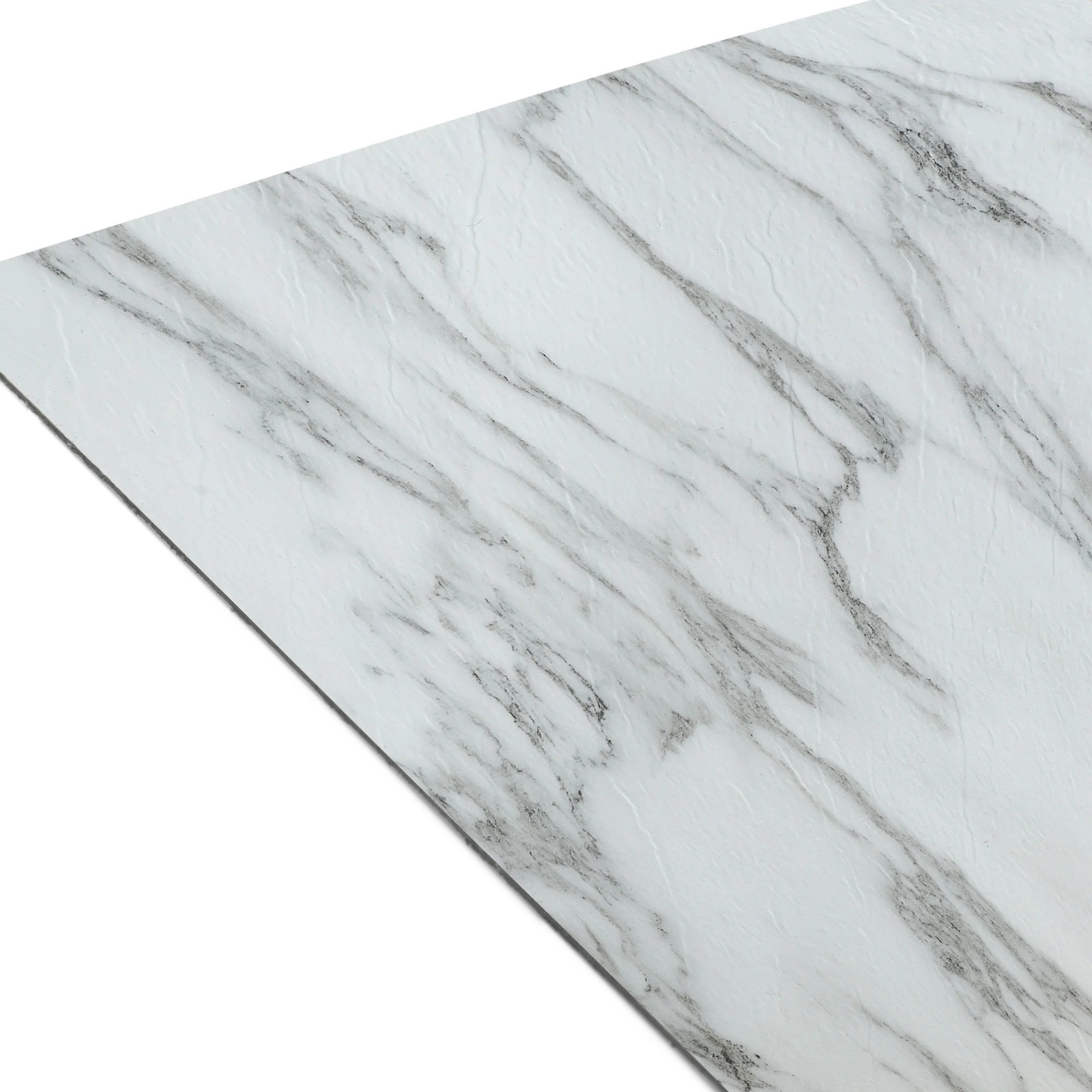 Bianco Marble Vinyl Tiles Peel And Stick Floor 20 Pack Flooring Self Adhesive