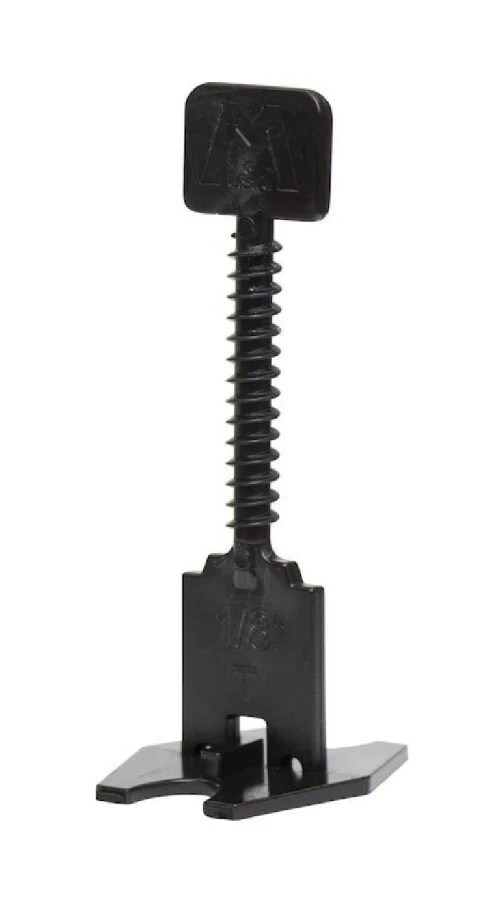 FAST by Marshalltown USA Tile Spacer Bases 1/8″ (3 mm) Black (43 Pack)