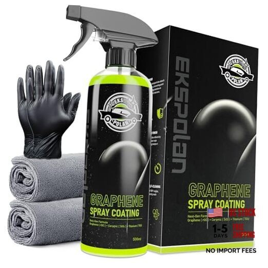 Graphene Spray Coating(16.9 Oz.) – UV Ceramic Coating for Cars -3-in-1Next Gen