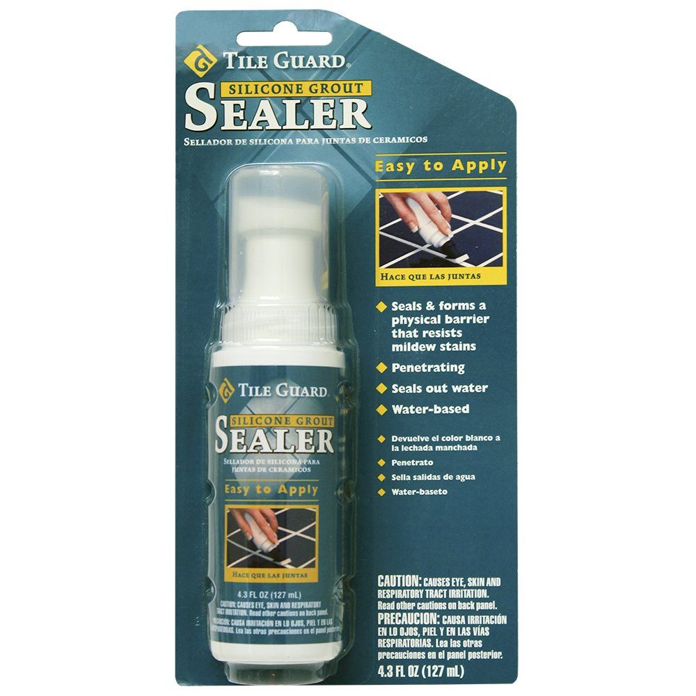 Tile Guard Silicone Grout Sealer, 4.3 Oz.