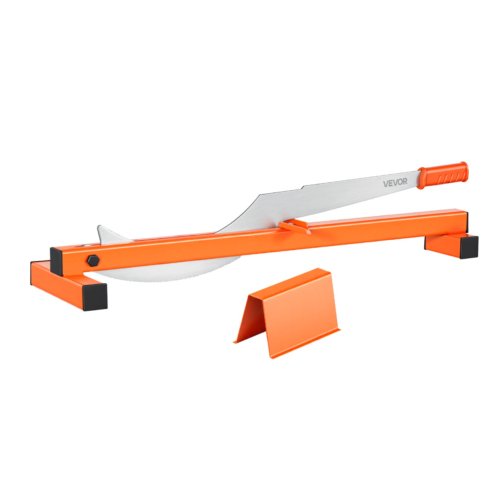 VEVOR 12″ Vinyl Floor Cutter 10mm Laminate Tool w/ Angle Guide D2 Blade