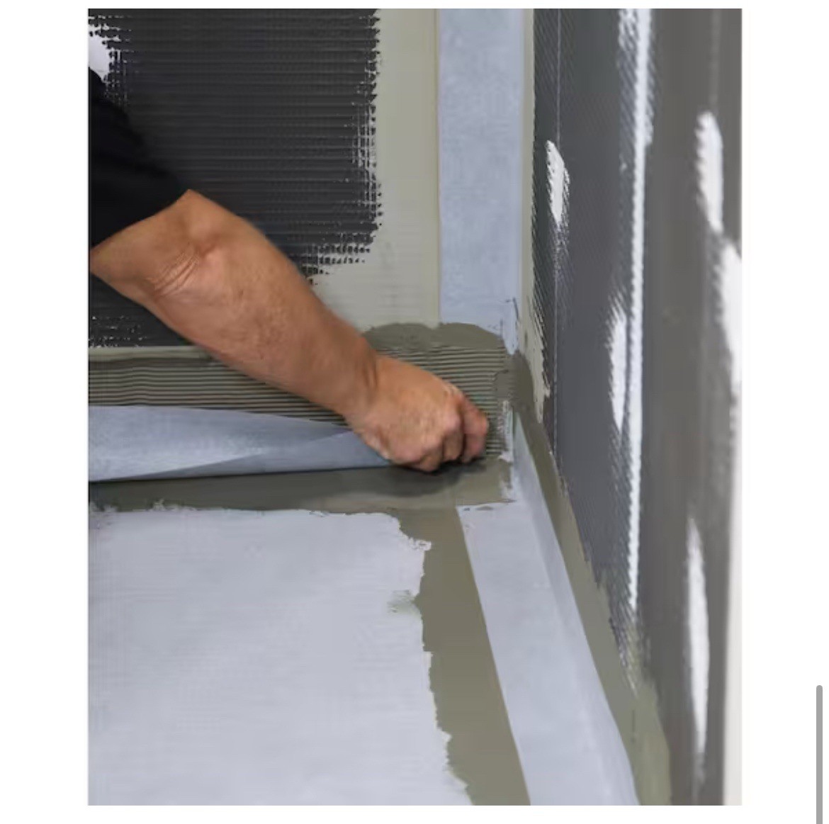 Everbilt Watershield Shower System 66 ft. x 4-3/4 in. Waterproofing Strip