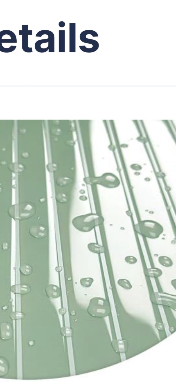 Green Striped Plastic Peel-and-Stick Backsplash Tile Glossy Easy to Clean