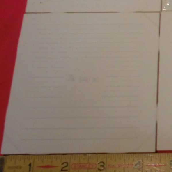1 pc. Glossy Ceramic Tile: Salt & Pepper, American Olean 4-1/4″ Scored in 9ths