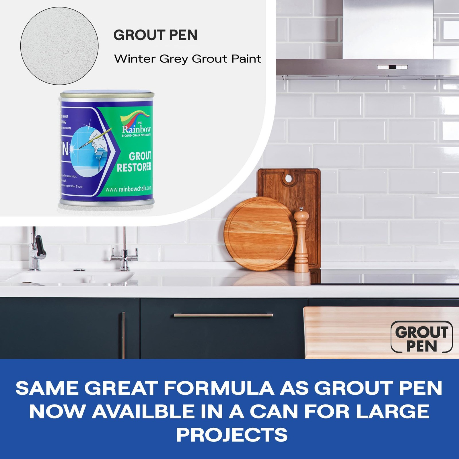 Grout Pen Grout Paint: Waterproof Tile Paint Grout Refresh Restorer for Floor…