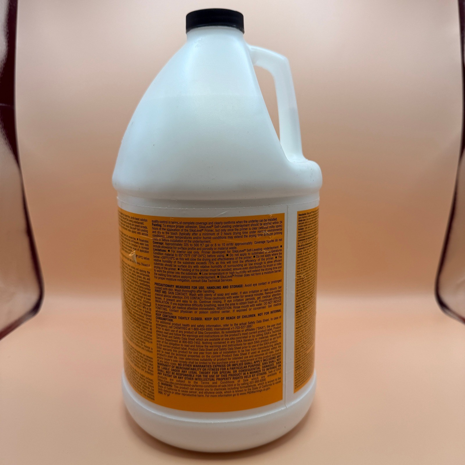 SIKA Sikalevel Self-Leveling Underlayment Primer 1 Gallon White DAMAGED BOX, Re