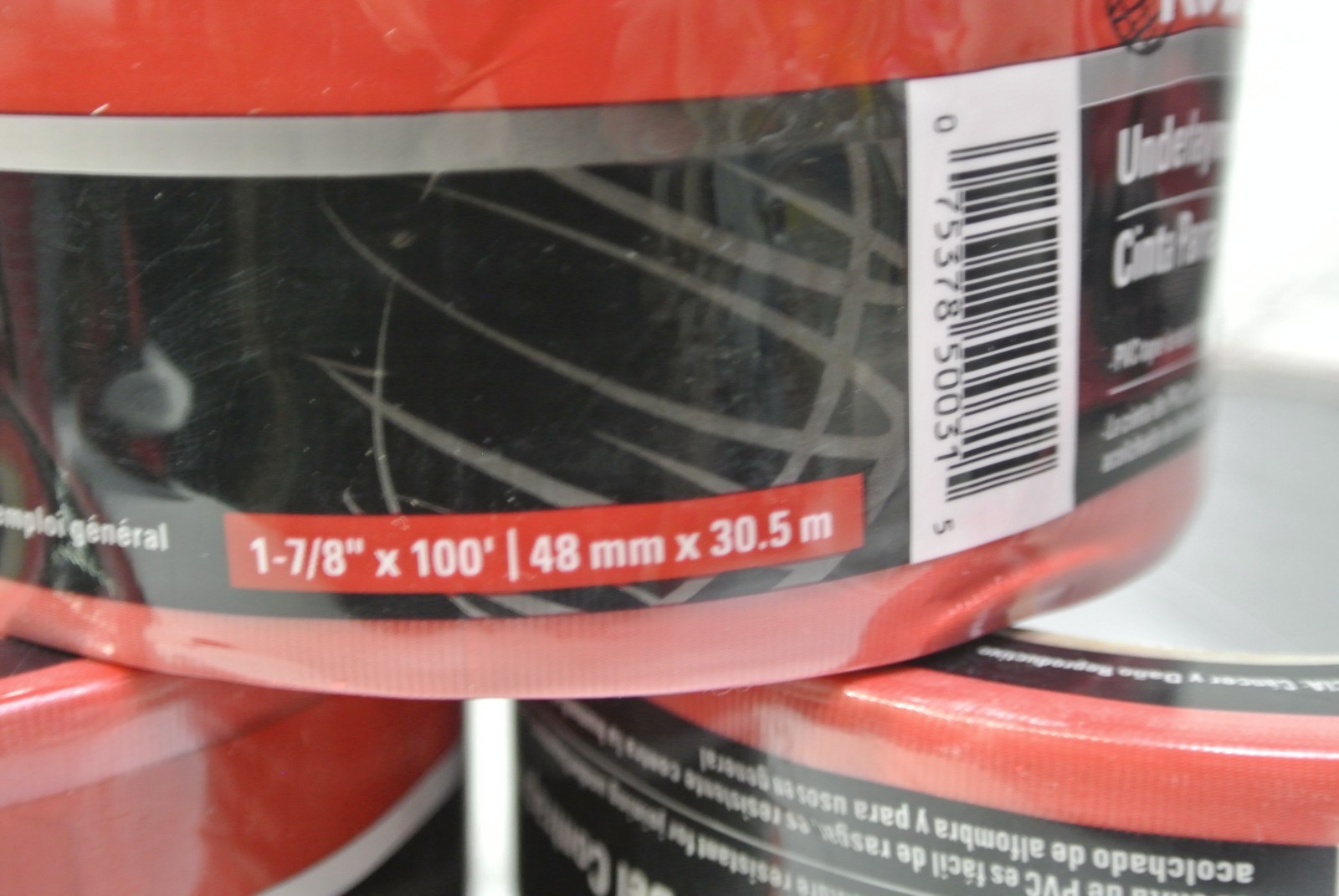 Roberts Underlayment Seam Tape Flooring Tool Roll Red 1-7/8″ x 100′ 50-040