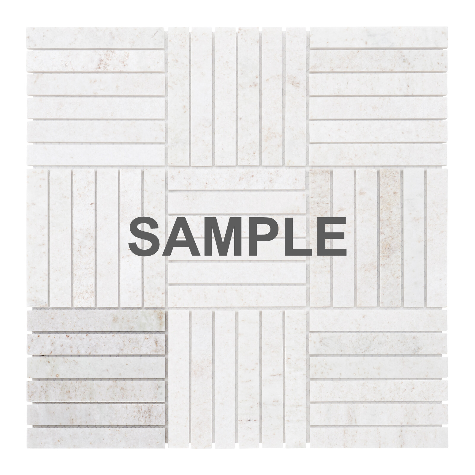 Beige Cream Quartzite Marble Stone Parquet Mosaic Tile Kitchen Wall Backsplash