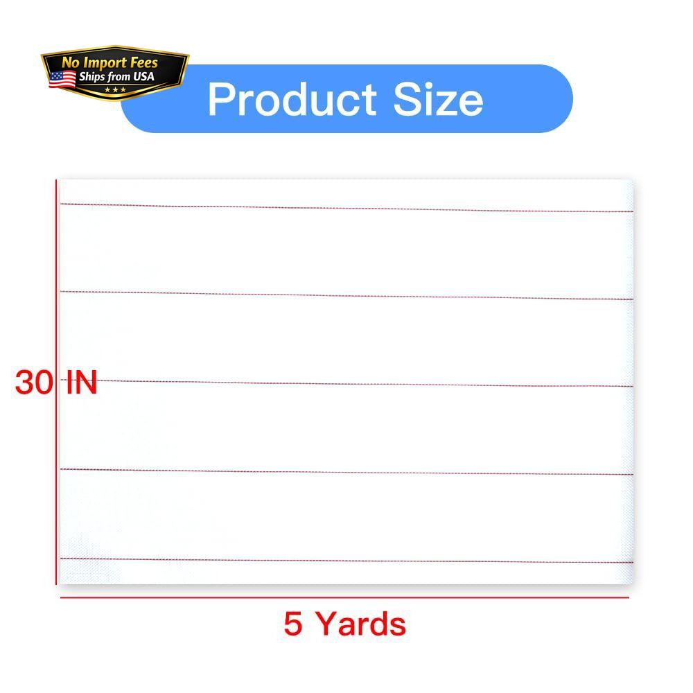 5 Yards Peel Ply, High Temperature Resistant Release Cloth, Carbon White, Red
