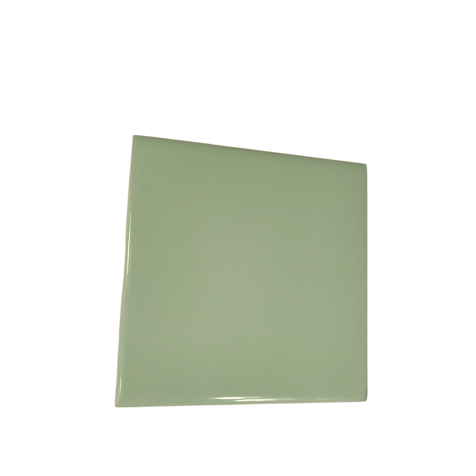 Green Jade Ceramic Tile 4 3/8 inch Jadeite Subway Backsplash Mid Century Modern