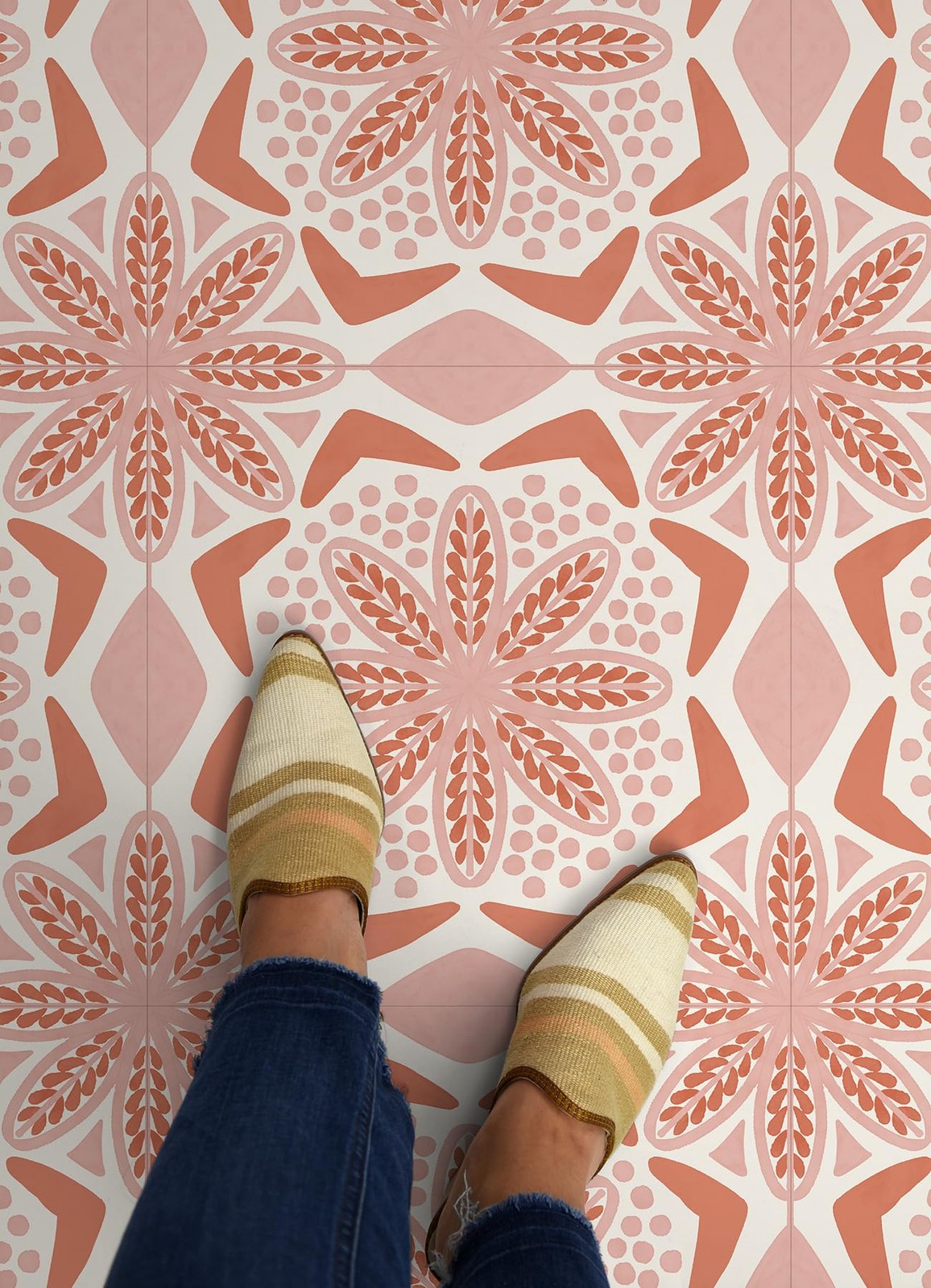Charlotte Peel Stick Floor Tiles FP6468 Vinyl Flooring Waterproof Home Decor