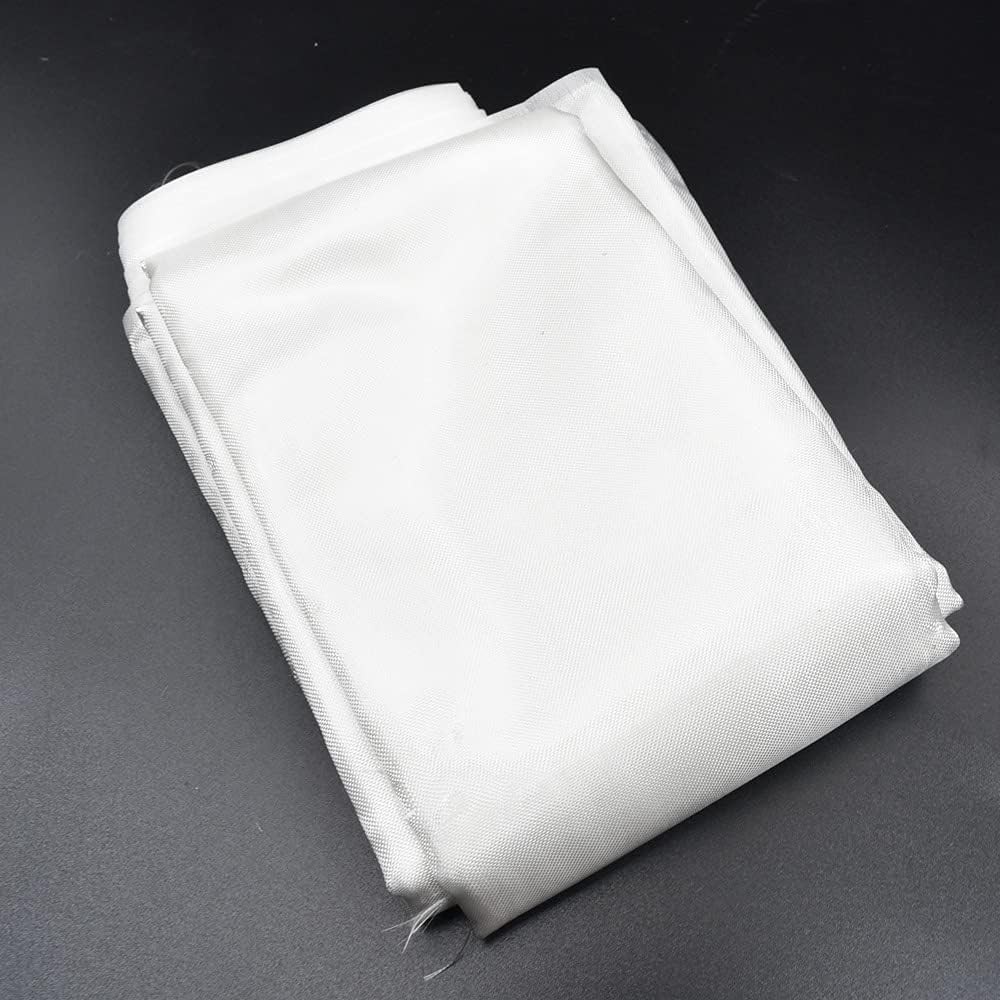 MTYIQS Fiberglass Cloth Plain Weave Glass Fiber 0.85oz 0.03mm White