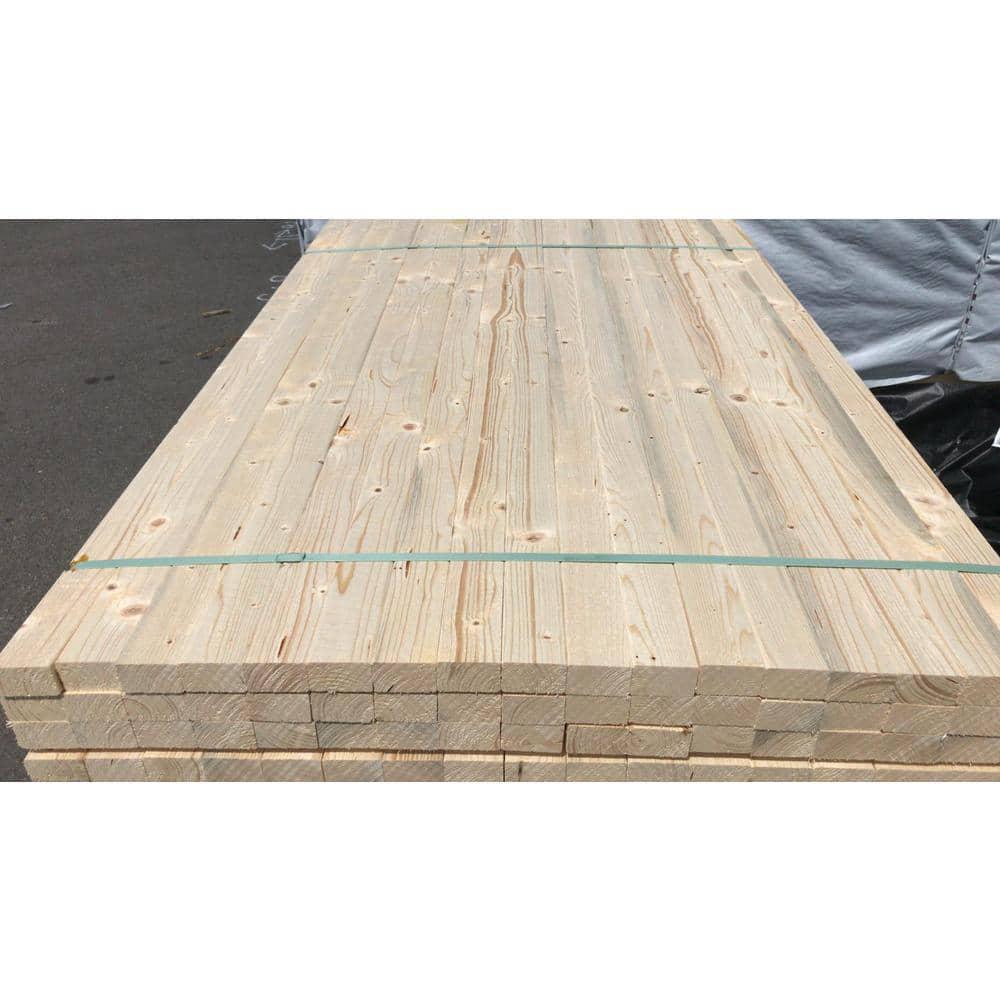 3 Pack of 2 in. x 4 in. x 8 ft. Prime Stud , Can be primed and painted