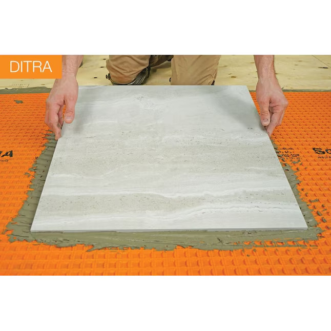 Schluter Ditra 1/8 150 sq. ft. 3 ft. 3 in. x 45 ft. Uncoupling Membrane DITRA150