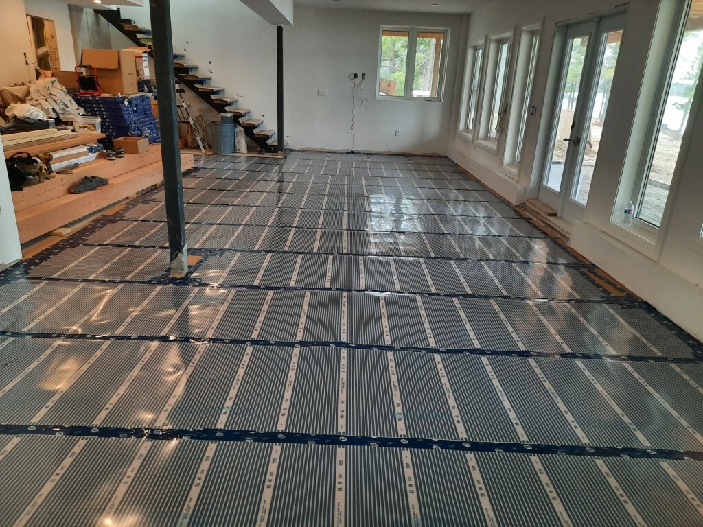 Under floor heating film 220v, 14.8 w/sq.ft., 60.2 sq.ft.