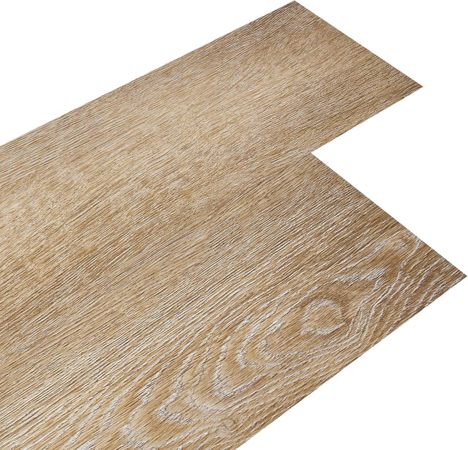 Peel and Stick Floor Tile Vinyl Flooring, Waterproof Vinyl Plank Flooring 36-Pac