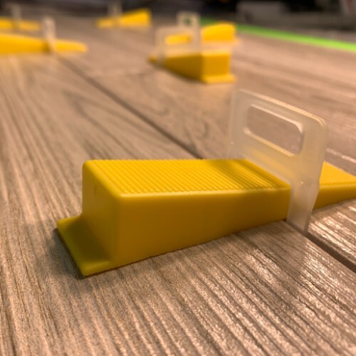 Tile Leveling System Clips 1/16 1.5mm 3.000Pcs Tile Spacer Tiling Tool