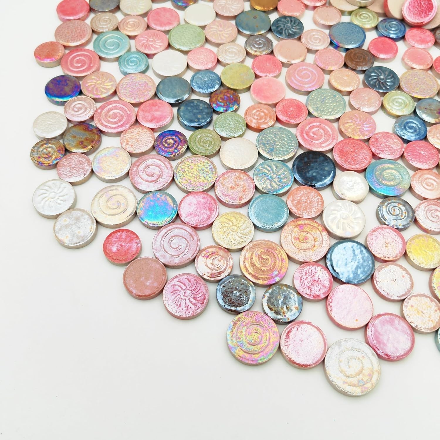 500g/1.1lb Random Color Irregular Ceramics Mosaic Tiles,DIY Making Creative C…