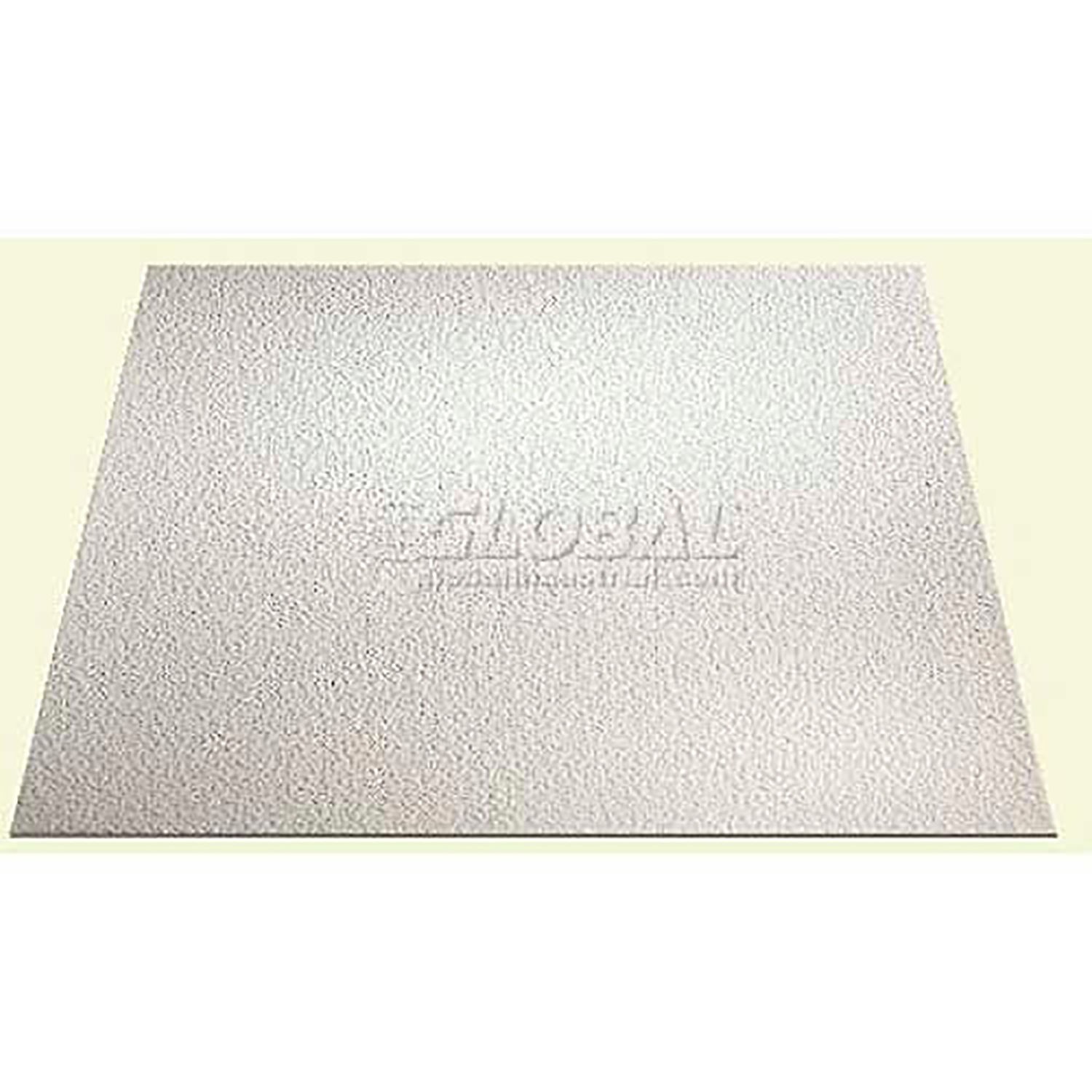 Genesis Stucco Pro Ceiling Panel Waterproof Washable 2’L X 2’W White 12/Pack