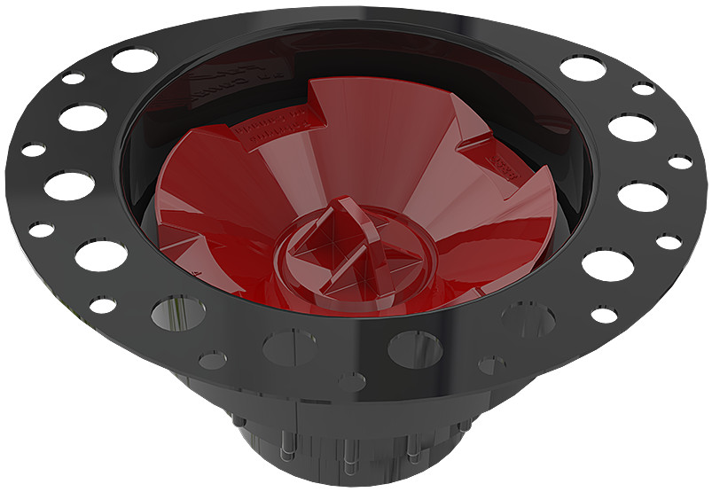 OSB Island Tub Drain Freestanding Bath Tub Drain Rough-in ABS, PVC or Cast Iron