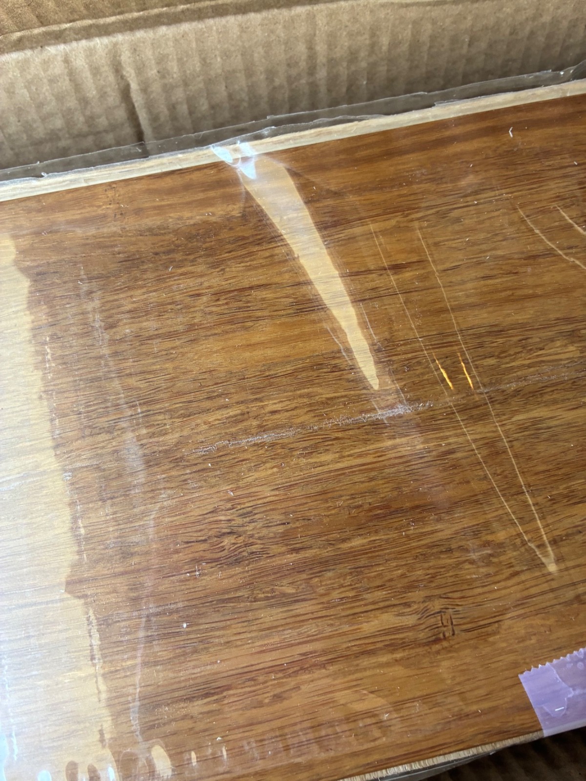 Green Building Supply Engineered Strand Bamboo Click Floor 22sqft