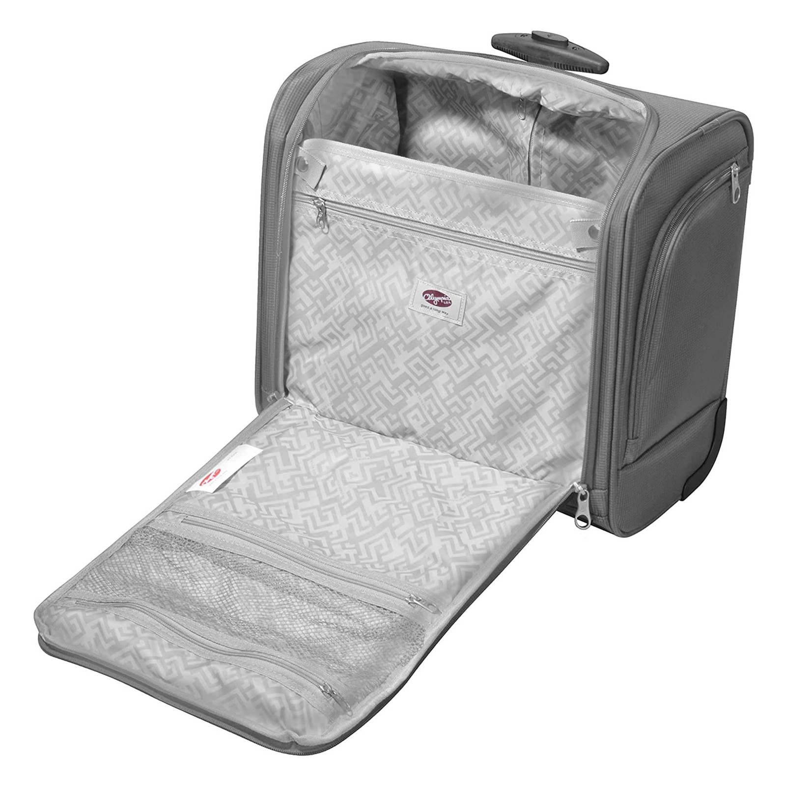 Olympia U.S.A. Under The Seat Carry-on Gray
