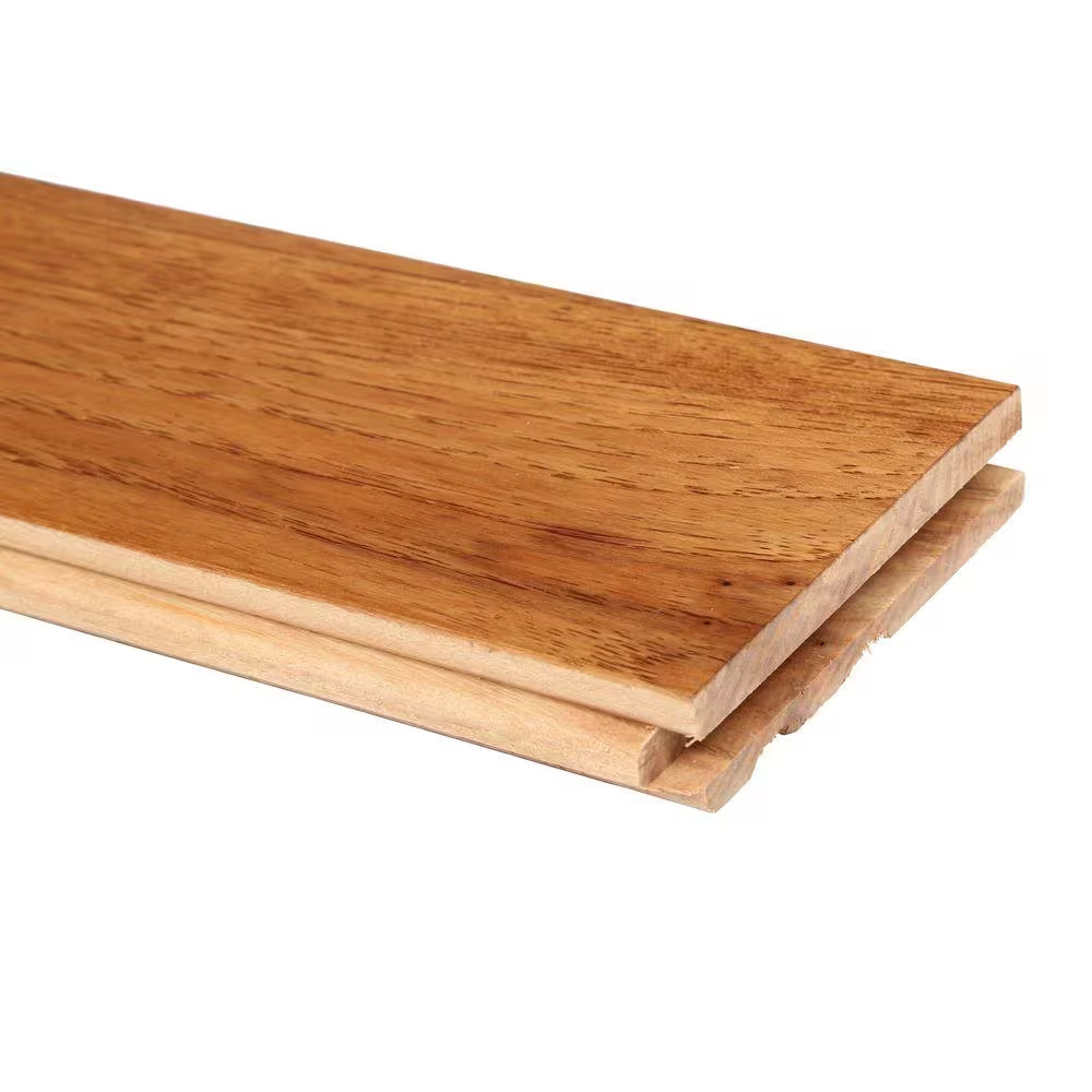American Home Autumn Wheat Hickory 3/4 In. T X 3-1/4 In. W Smooth Solid Hardwood
