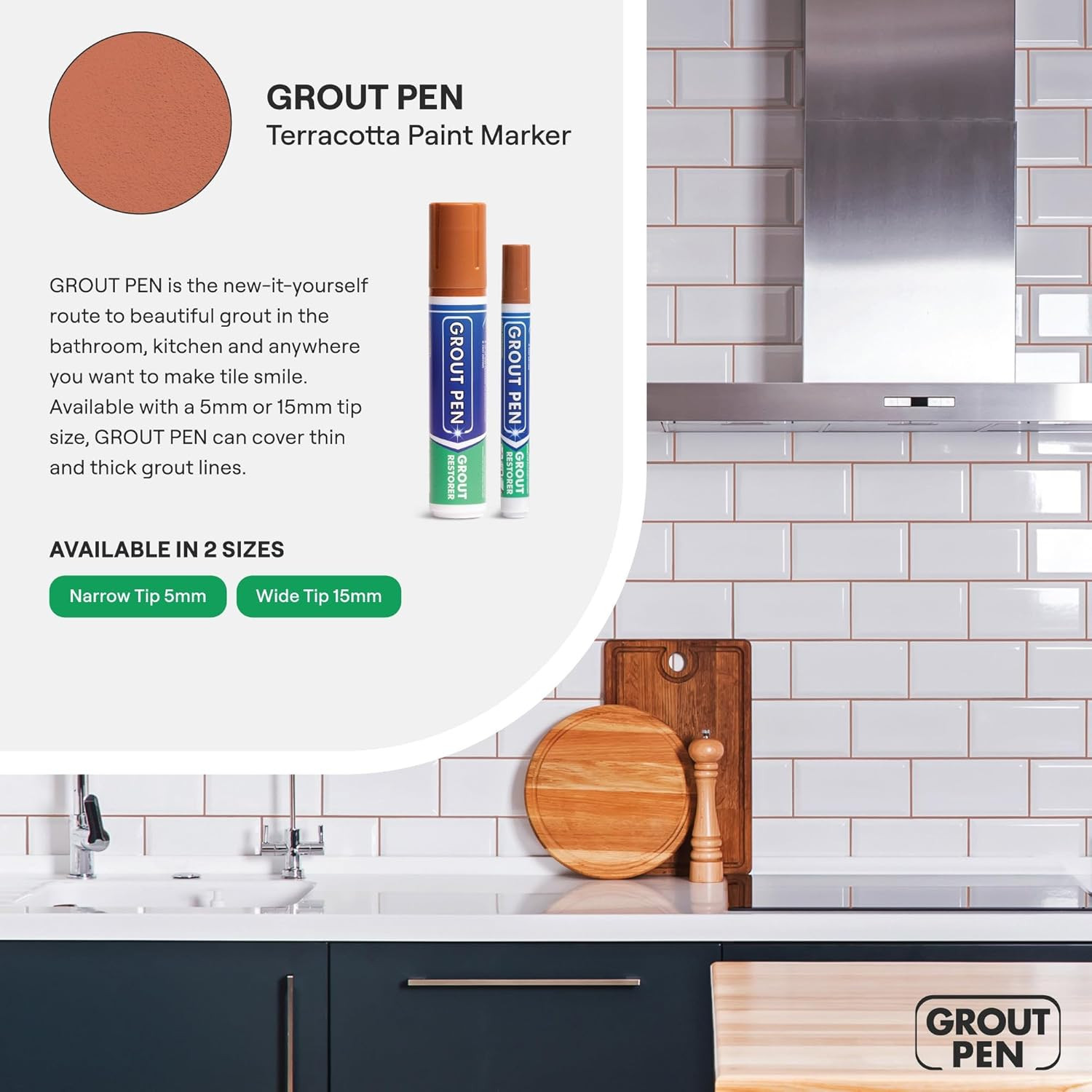 Grout Pen Tile Grout Paint Marker: Waterproof Tile Grout Paint Pen Colorant, Gro