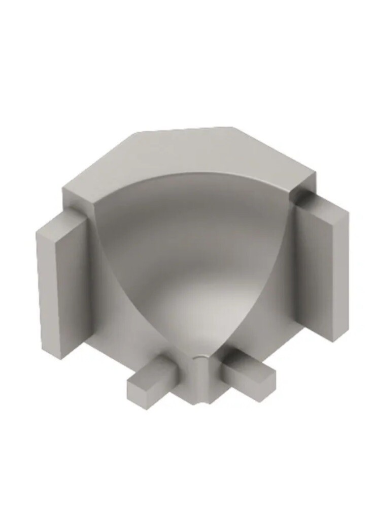 Schluter I90/AHK1S/AE Dilex-AHK Satin Inside Corner Anodized Aluminum New