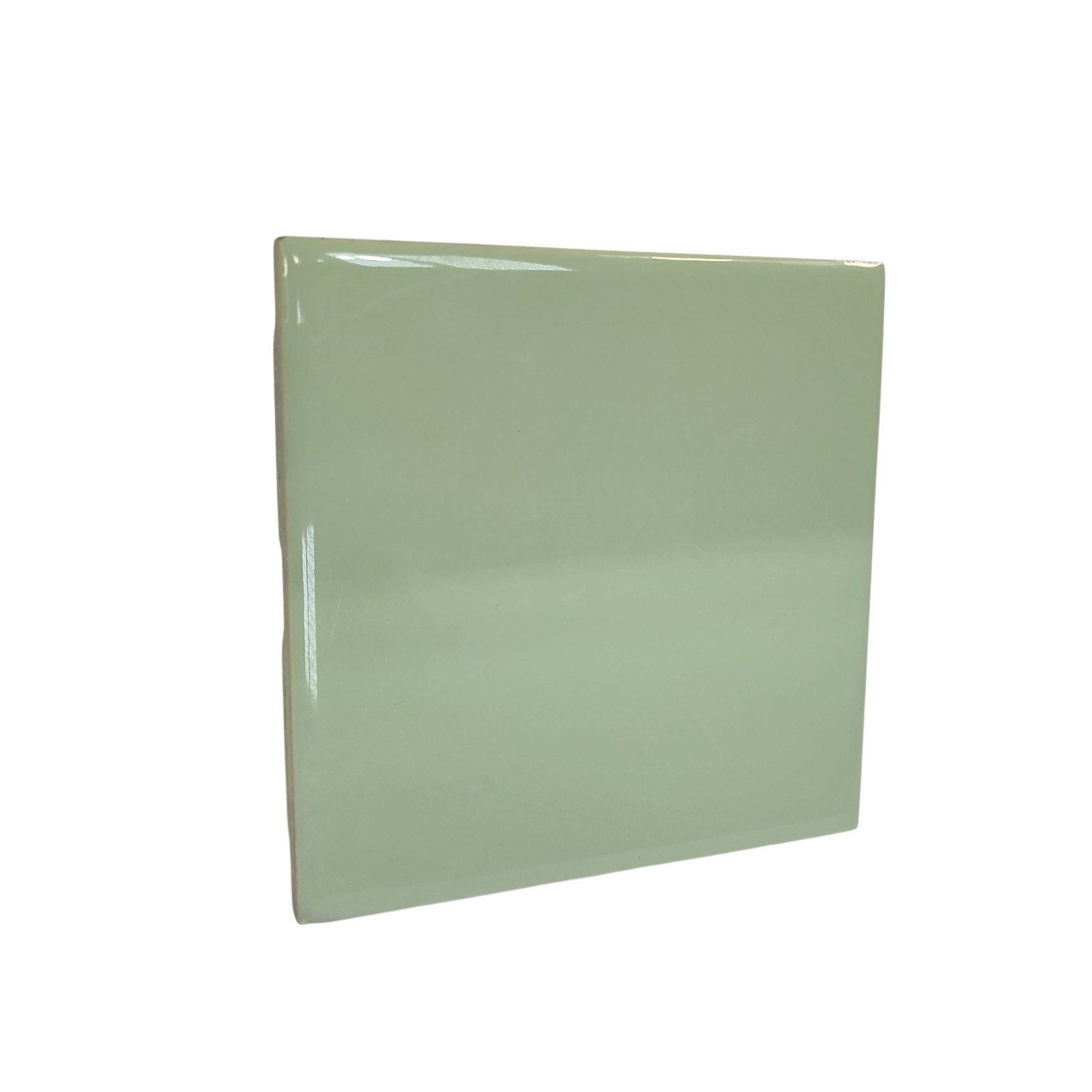 Green Jade Ceramic Tile 4 3/8 inch Jadeite Subway Backsplash Mid Century Modern