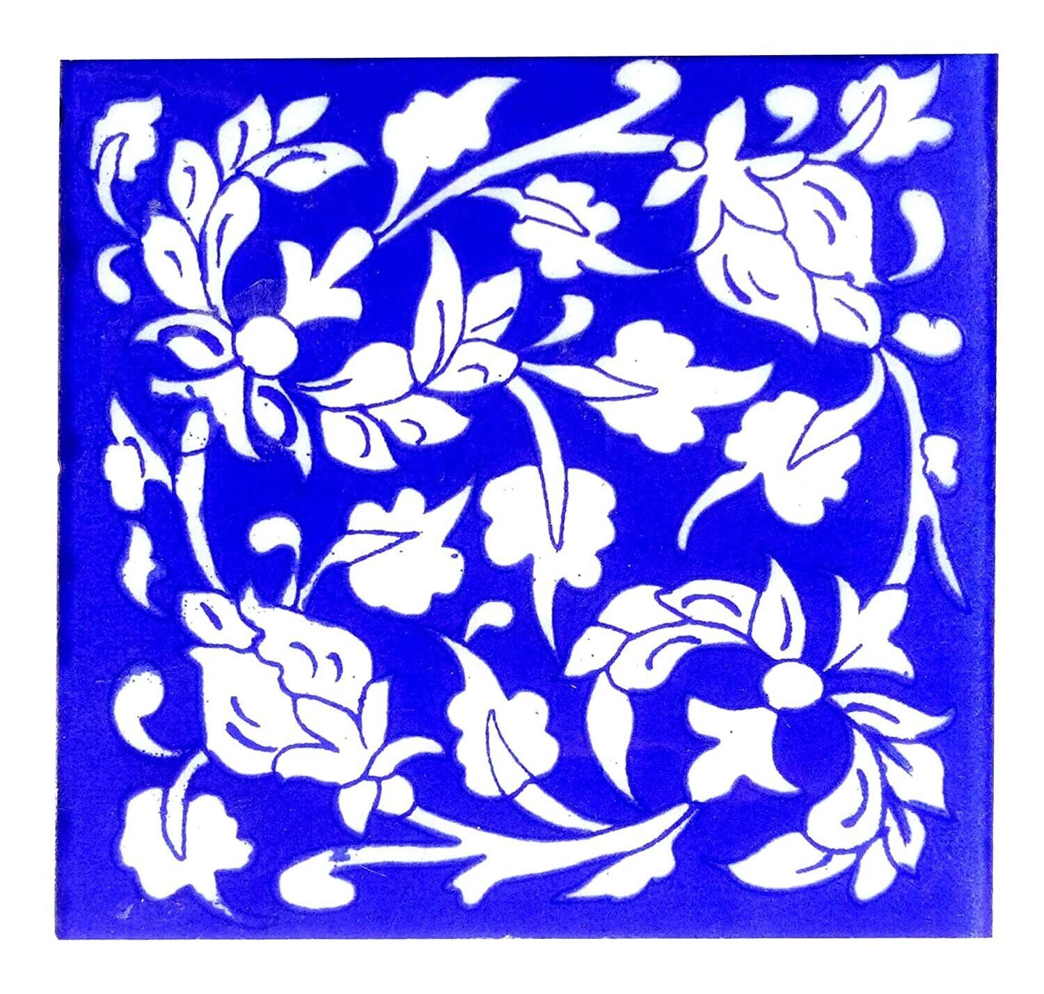 Home Decor Tile Ceramic High Lighter Wall Tiles 4 x 4 Inch Set of 6 Tiles