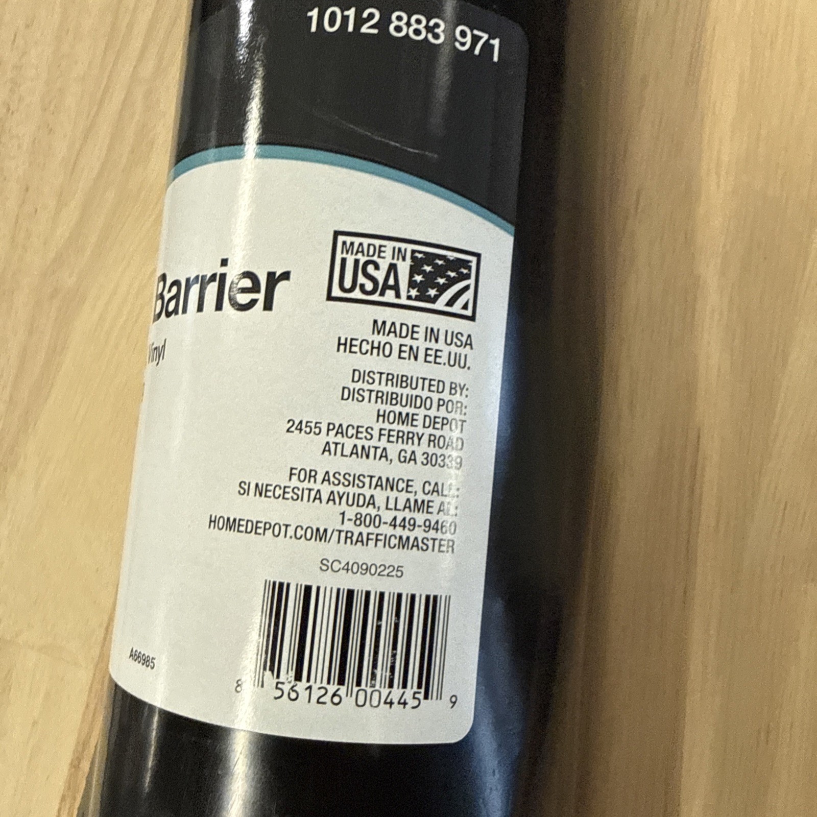 TrafficMaster*Moisture Barrier Underlayment*200 sq. ft. Roll*6mil*