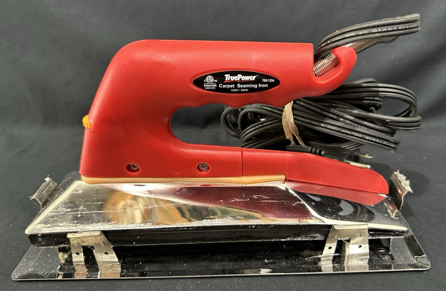 True Power 709-1254 Carpet Seaming Iron 10″ 800 Watt 5 Position Heat Setting