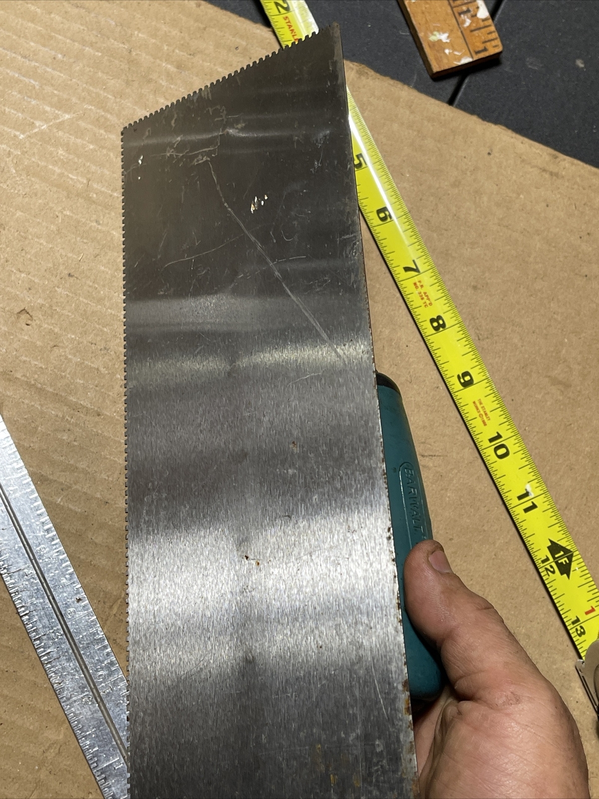 NOS Barwalt Tool Co. #23 Ultragrip Trowel 1/16” X 1/16” 71024